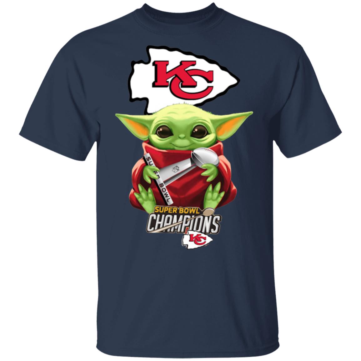 Baby Yoda Champion Kansas City Chiefs shirt, hoodie, sweater