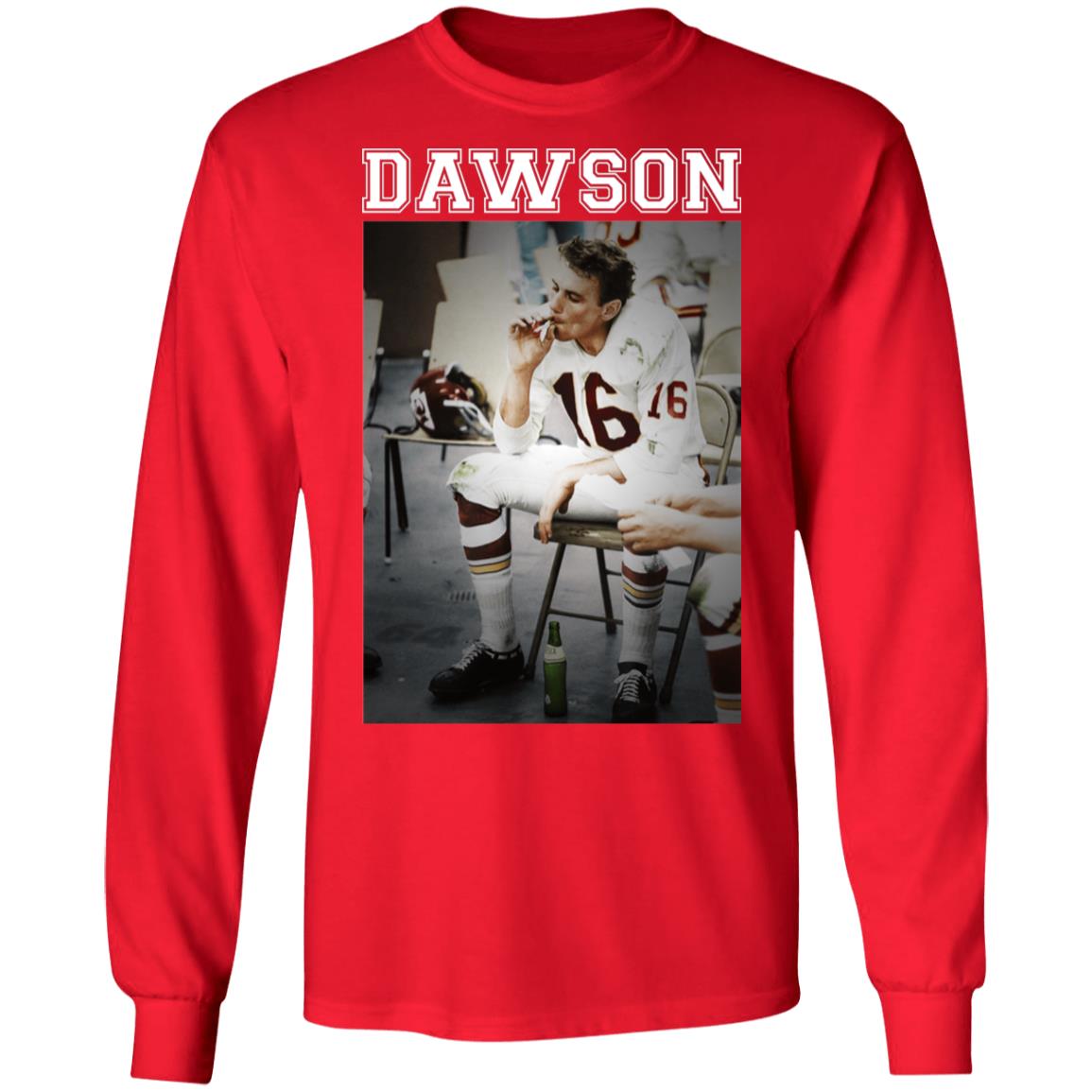 Len Dawson Smoking T Shirt