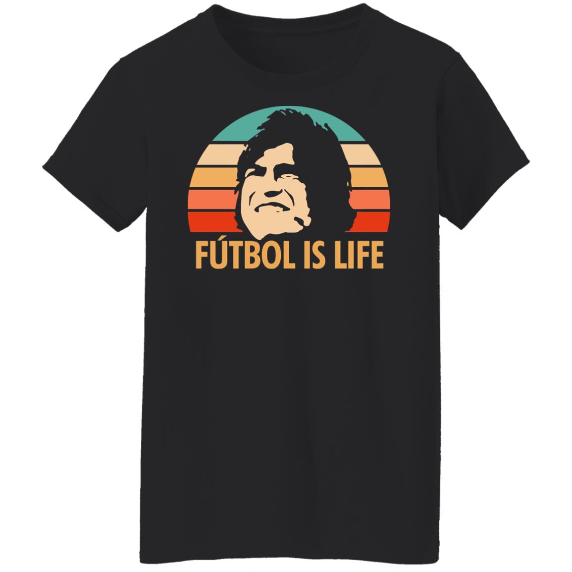 Ted Lasso Afc Richmond Dani Rojas Futbol Is Life Rainbow Silhouette Shirt T Shirt Hoodie Tank