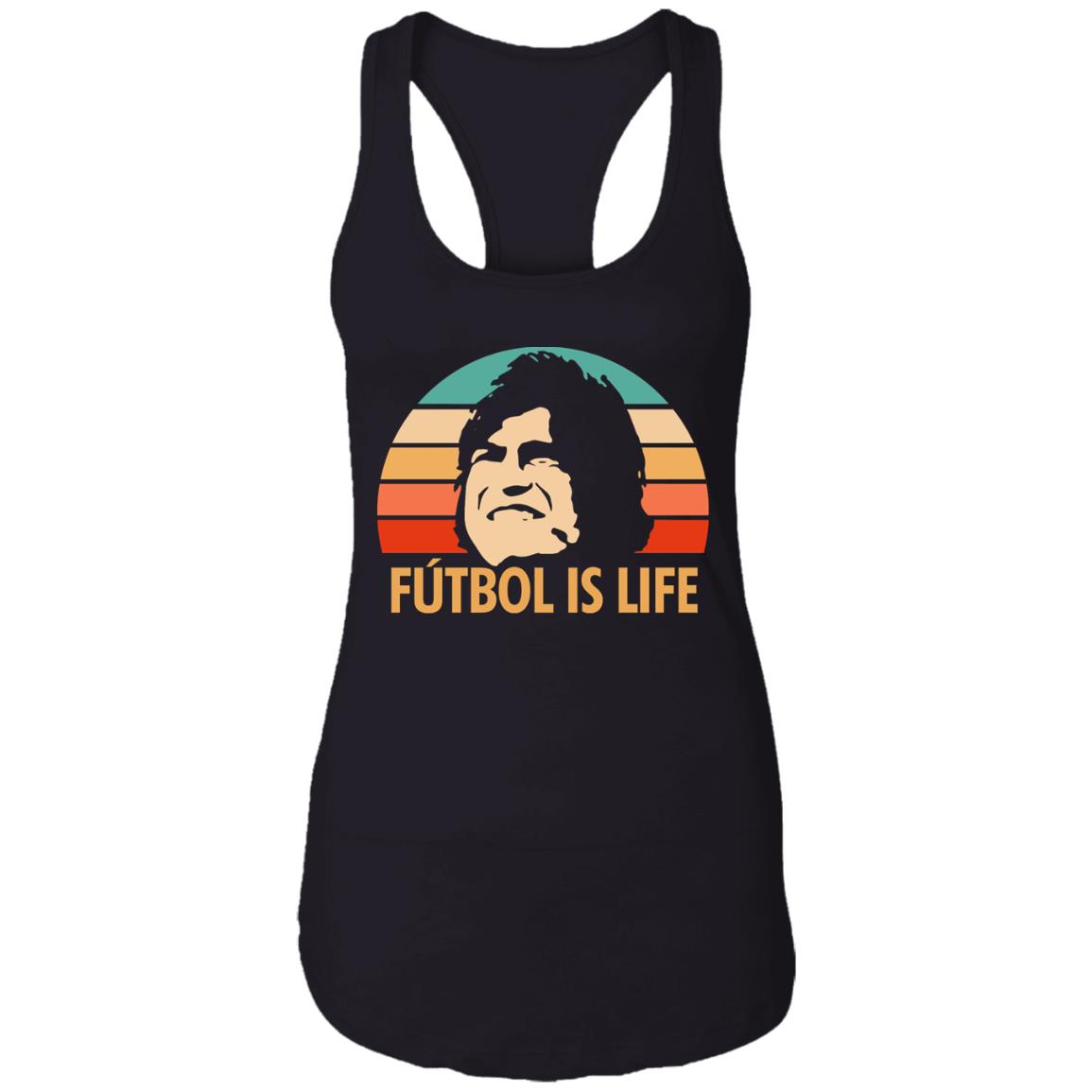 Ted Lasso Afc Richmond Dani Rojas Futbol Is Life Rainbow Silhouette Shirt T Shirt Hoodie Tank